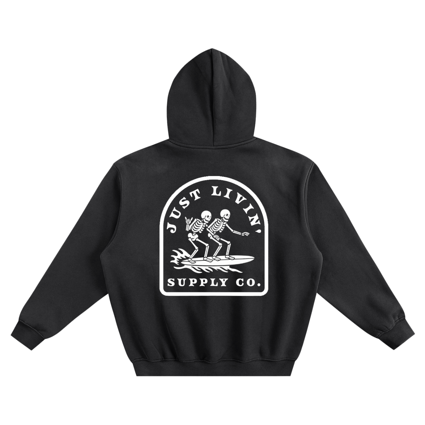 Fleeced Boxy Hoodie