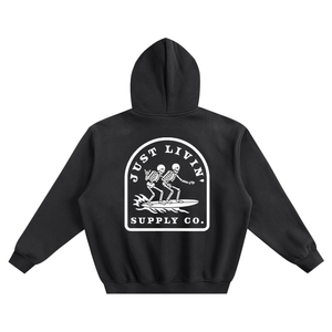 Fleeced Boxy Hoodie