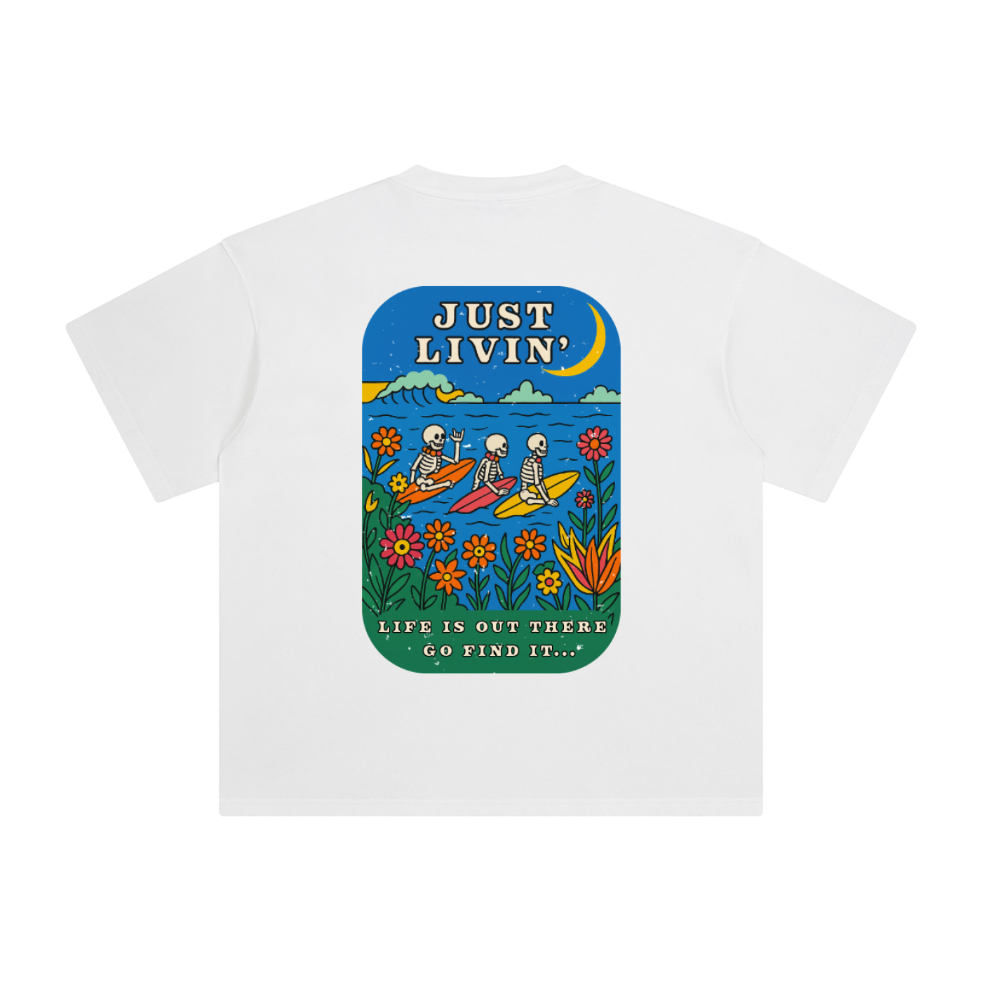 Enzyme Washed T-Shirt