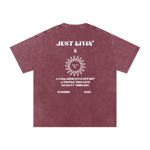Acid Wash Oversize T-Shirt - 250 GSM
