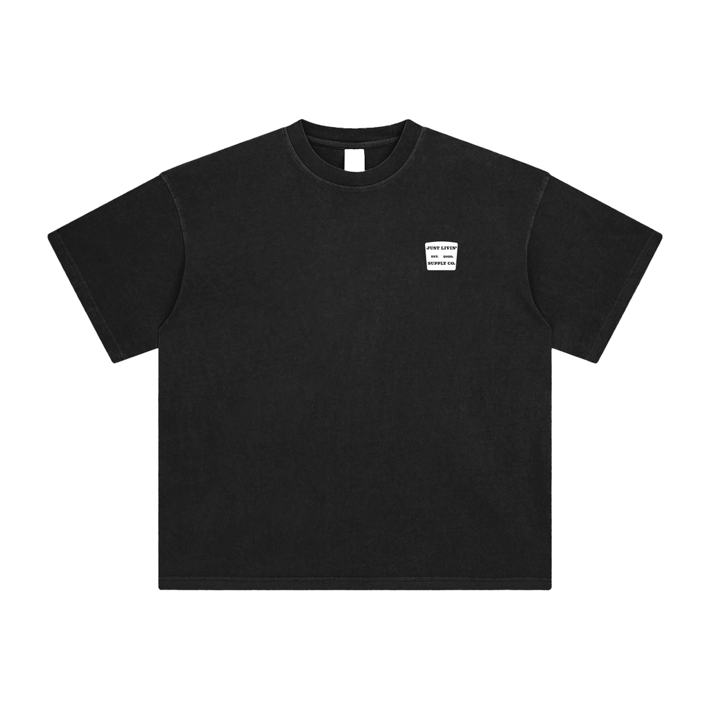 Enzyme Washed T-Shirt