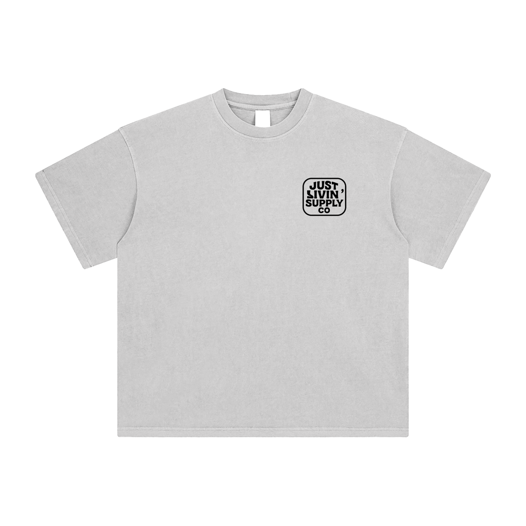 Enzyme Washed T-Shirt