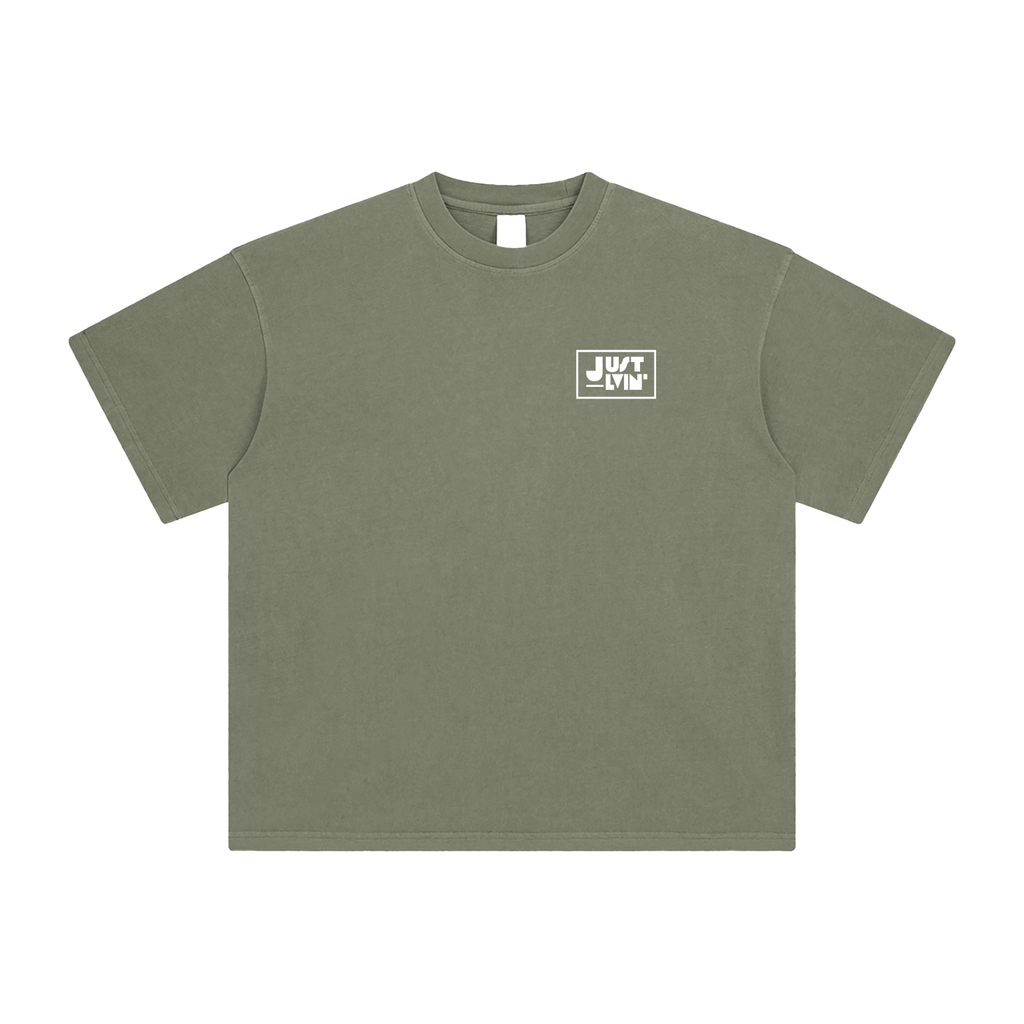 Enzyme Washed T-Shirt