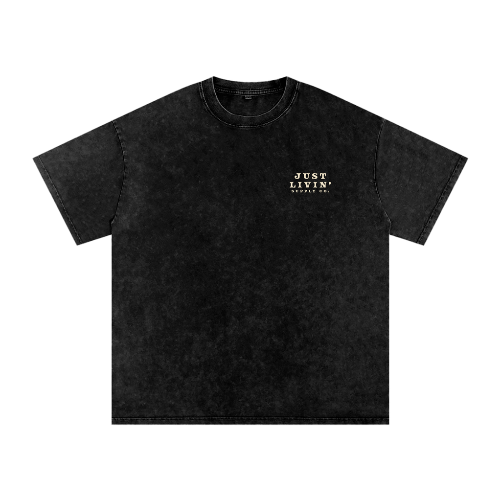Acid Wash Oversize T-Shirt - 250 GSM
