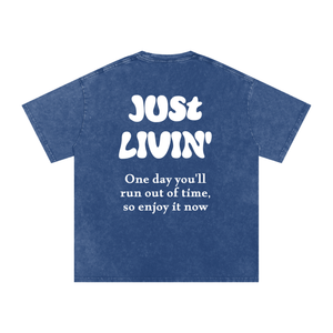 Acid Wash Oversize T-Shirt - 250 GSM