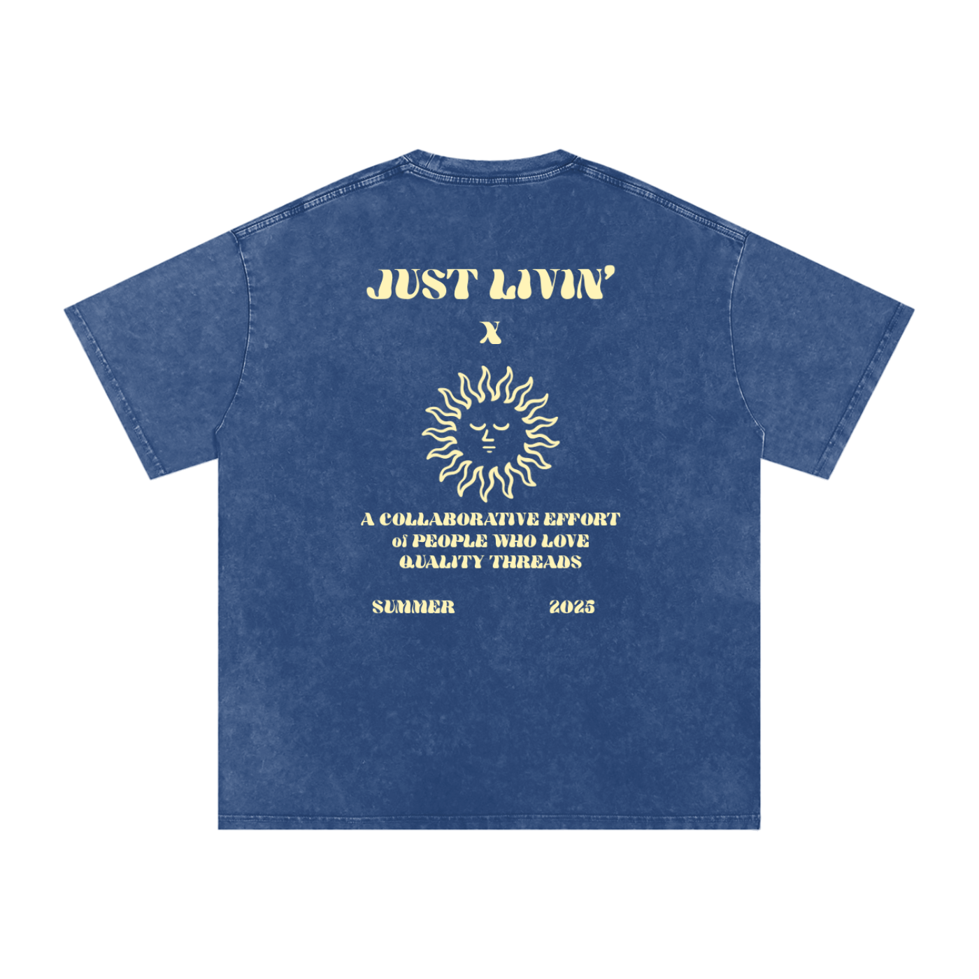 Acid Wash Oversize T-Shirt - 250 GSM