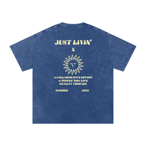 Acid Wash Oversize T-Shirt - 250 GSM