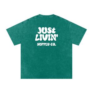 Acid Wash Oversize T-Shirt - 250 GSM