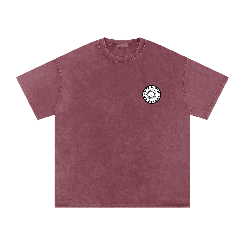 Acid Wash Oversize T-Shirt - 250 GSM