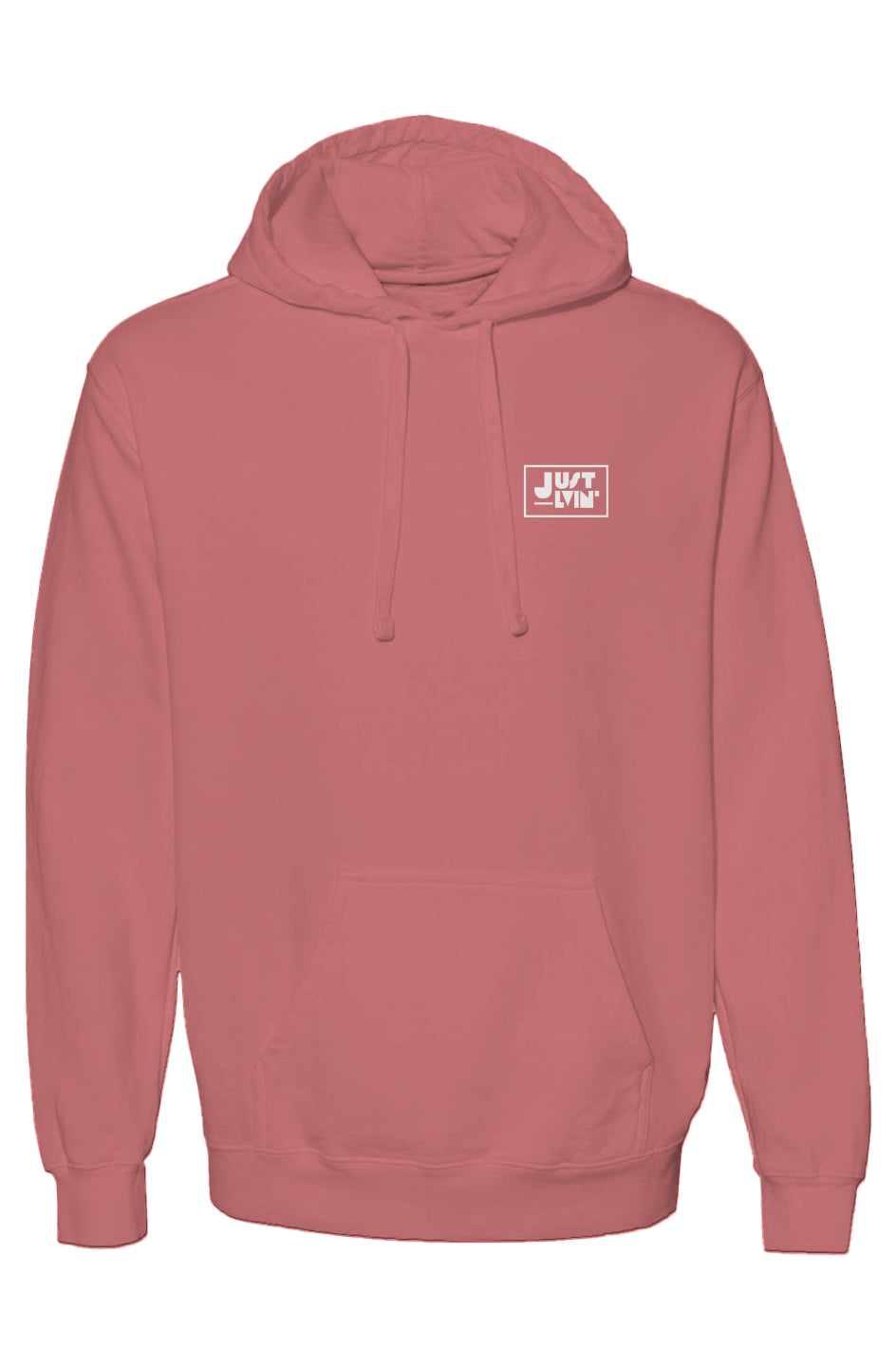 Garment-Dyed Hooded Sweatshirt