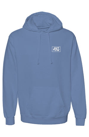 Garment-Dyed Hooded Sweatshirt