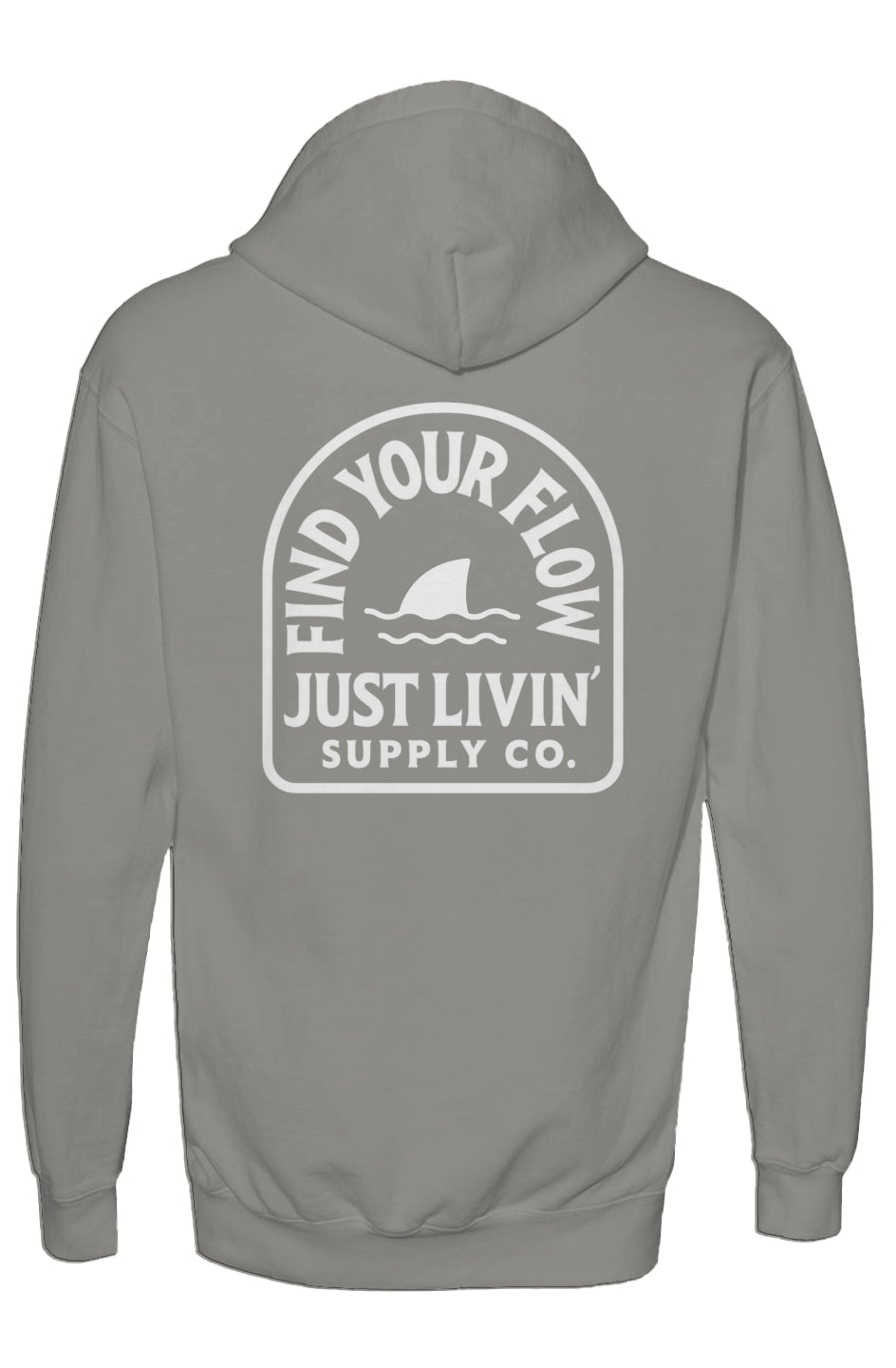 Garment-Dyed Hooded Sweatshirt