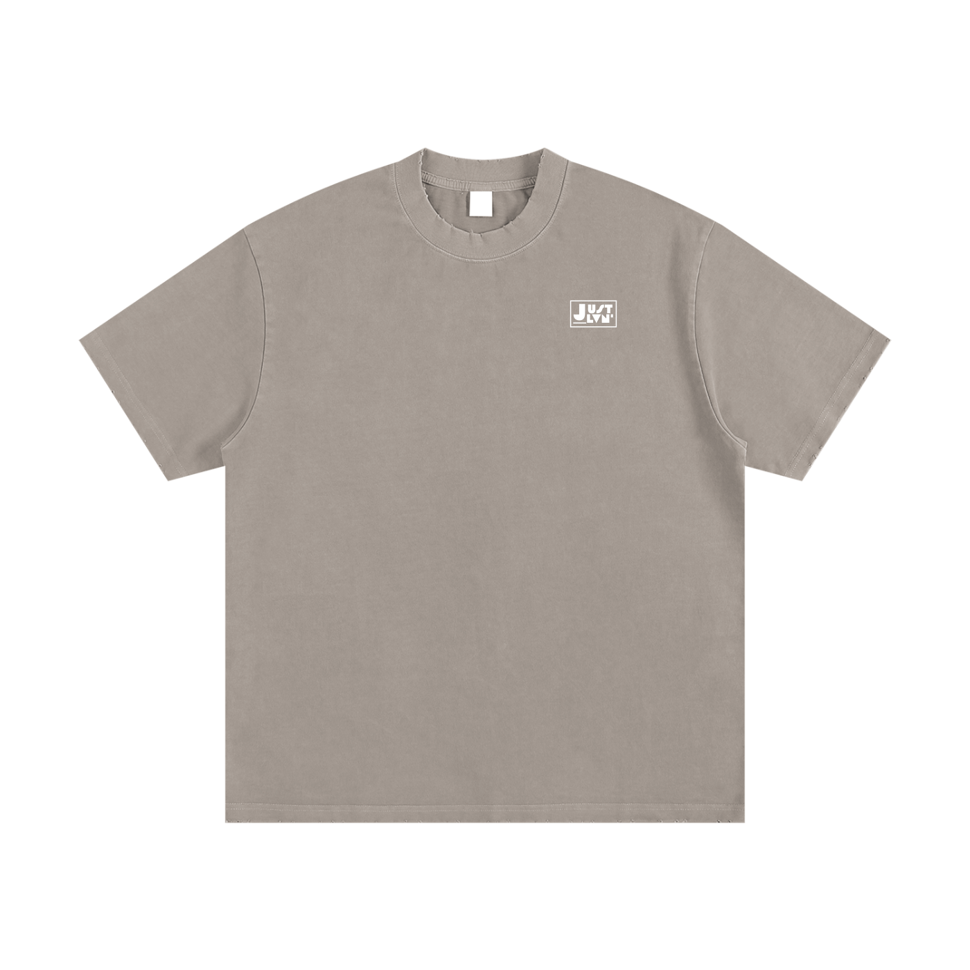 Heavyweight Vintage Washed Frayed T-Shirt