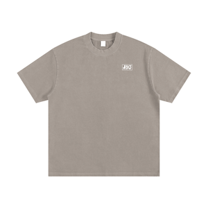 Heavyweight Vintage Washed Frayed T-Shirt