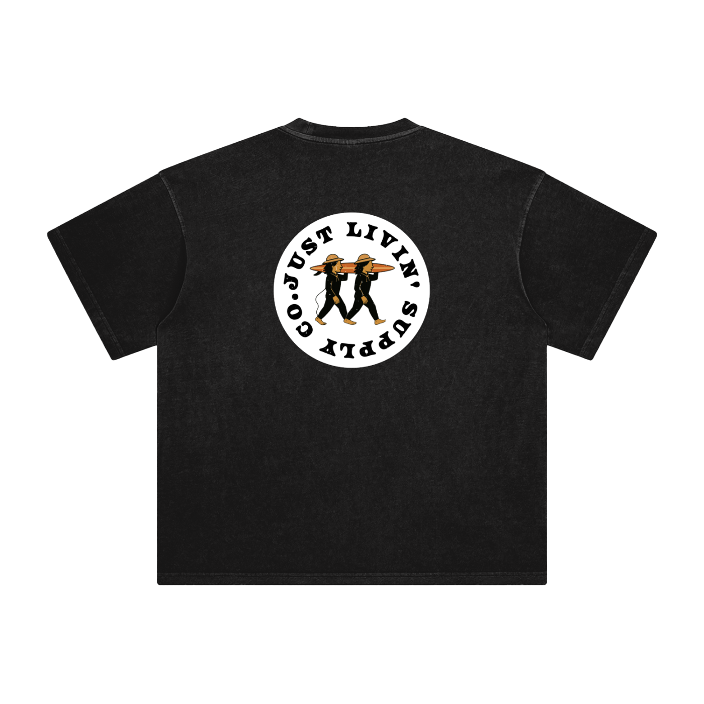 Enzyme Washed T-Shirt