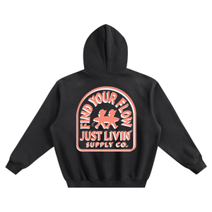 Fleeced Boxy Hoodie