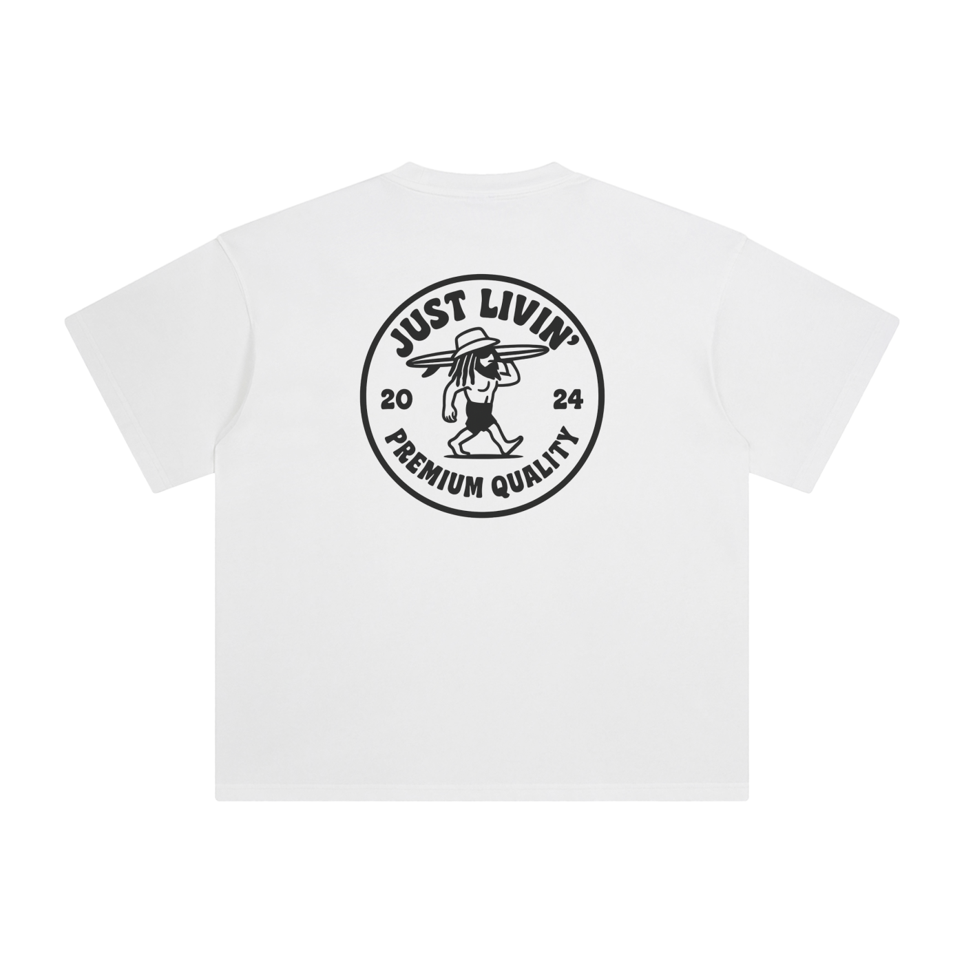 Enzyme Washed T-Shirt