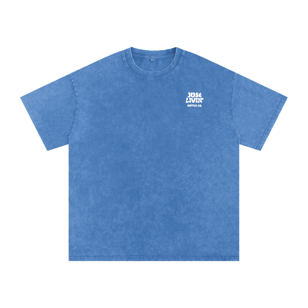 Acid Wash Oversize T-Shirt - 250 GSM