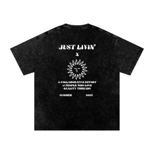 Acid Wash Oversize T-Shirt - 250 GSM