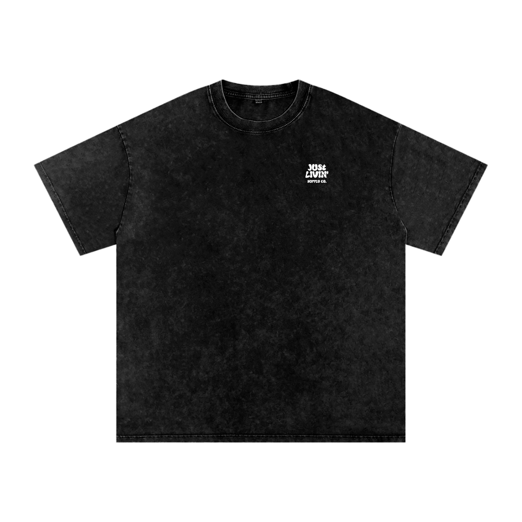 Acid Wash Oversize T-Shirt - 250 GSM