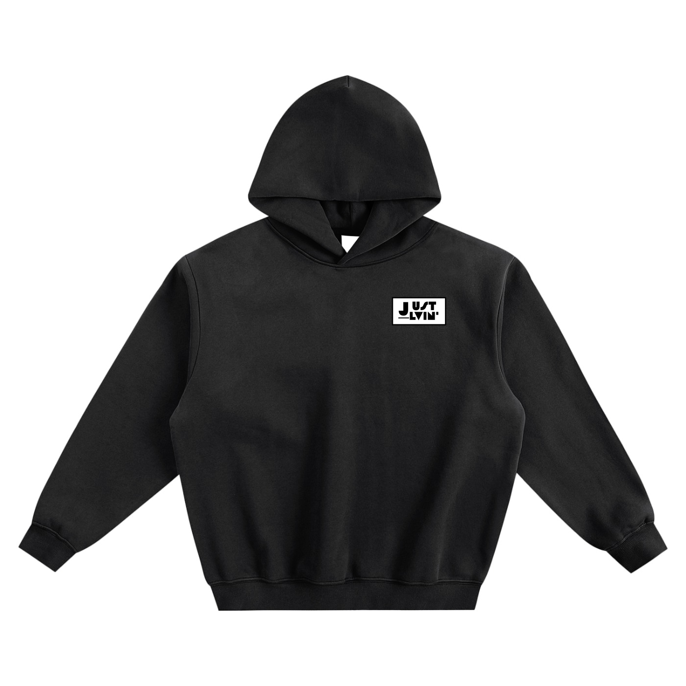 Fleeced Boxy Hoodie
