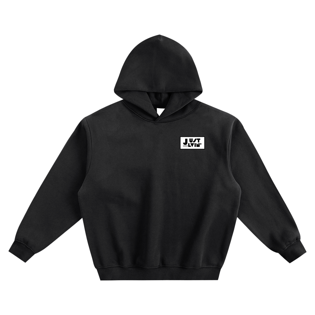 Fleeced Boxy Hoodie