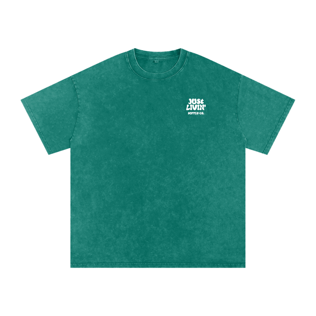 Acid Wash Oversize T-Shirt - 250 GSM