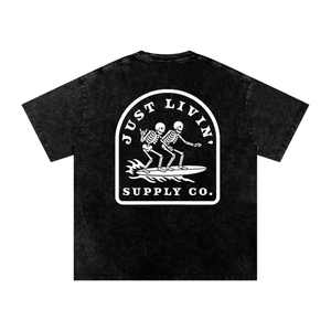 Acid Wash Oversize T-Shirt - 250 GSM