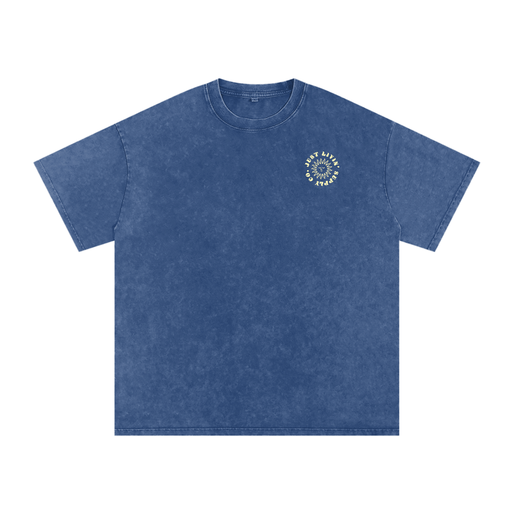 Acid Wash Oversize T-Shirt - 250 GSM