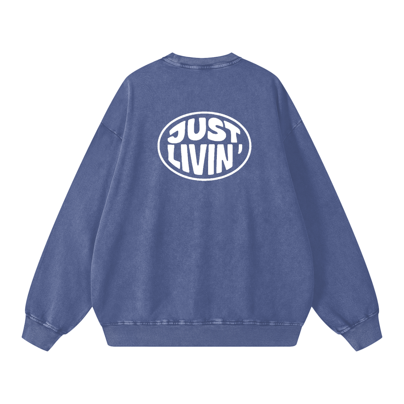 Acid Wash Oversize Sweatshirt - 360 GSM