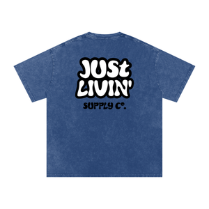 Acid Wash Oversize T-Shirt - 250 GSM