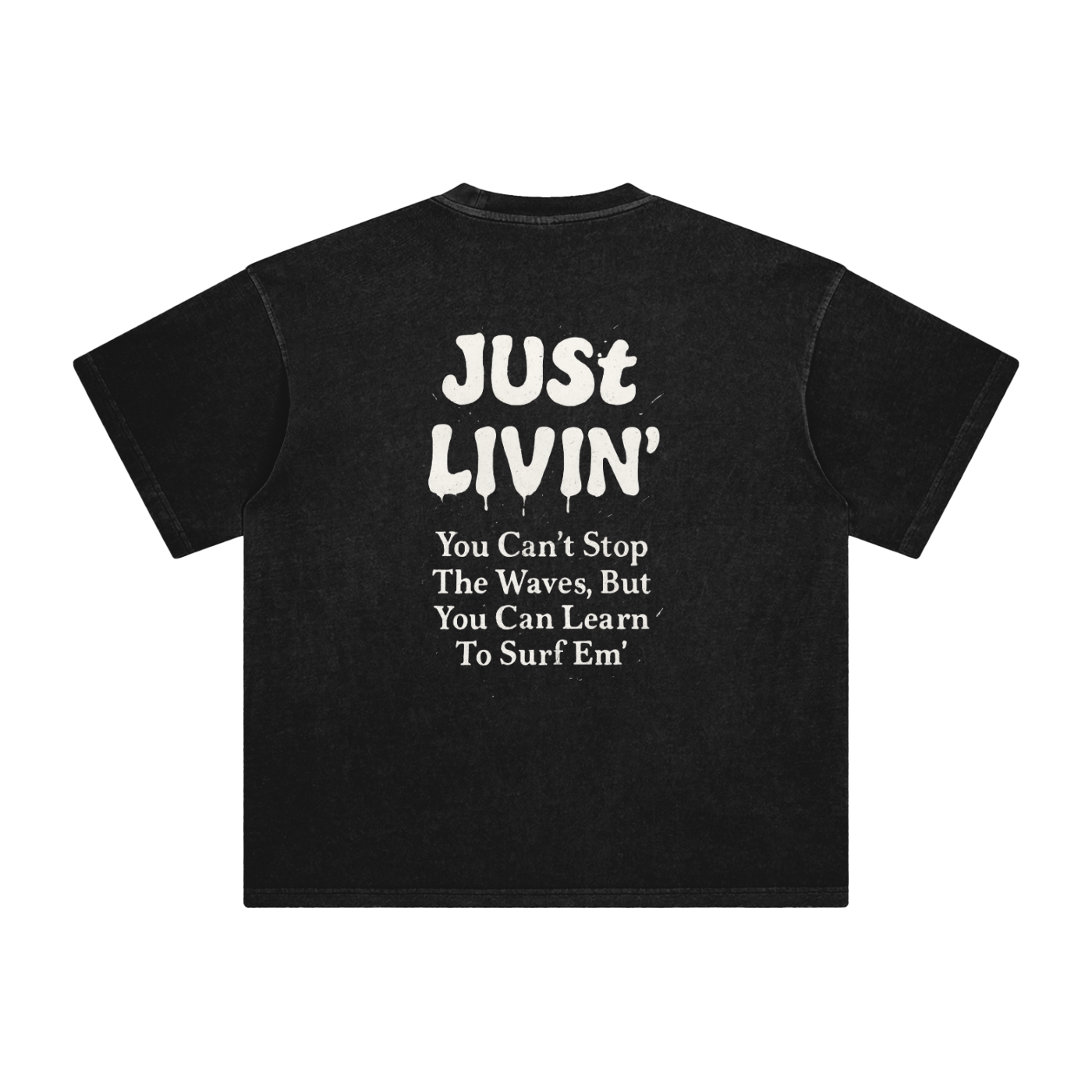 Enzyme Washed T-Shirt