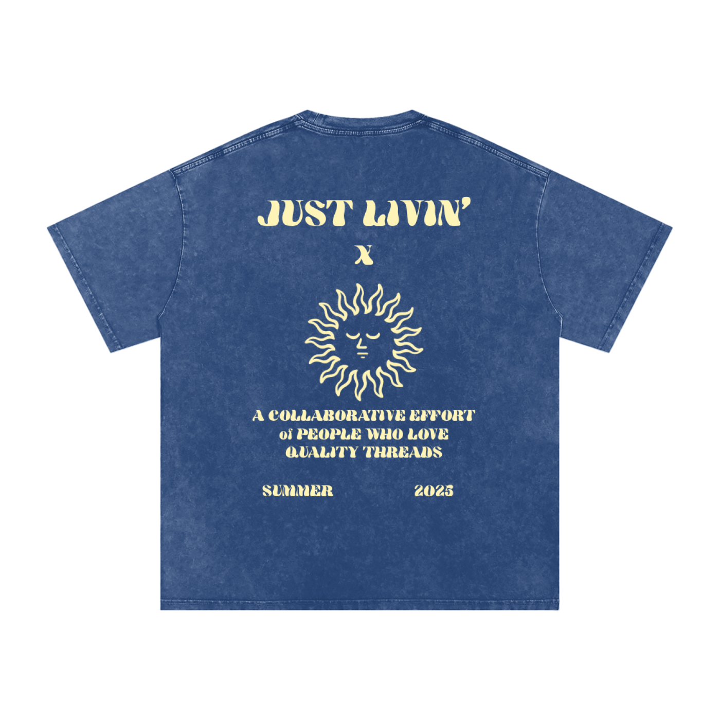 Acid Wash Oversize T-Shirt - 250 GSM