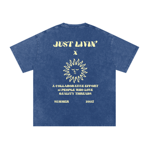 Acid Wash Oversize T-Shirt - 250 GSM