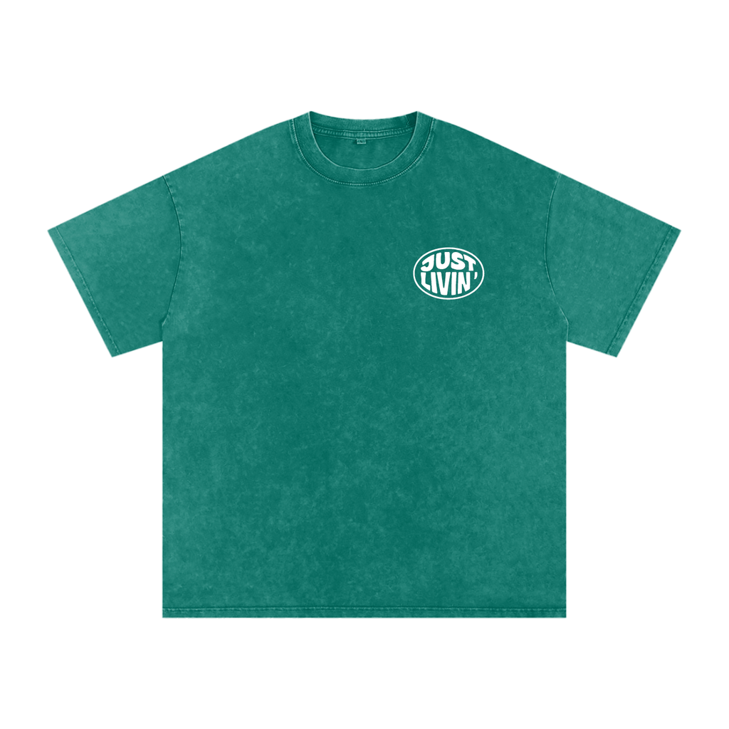 Acid Wash Oversize T-Shirt - 250 GSM