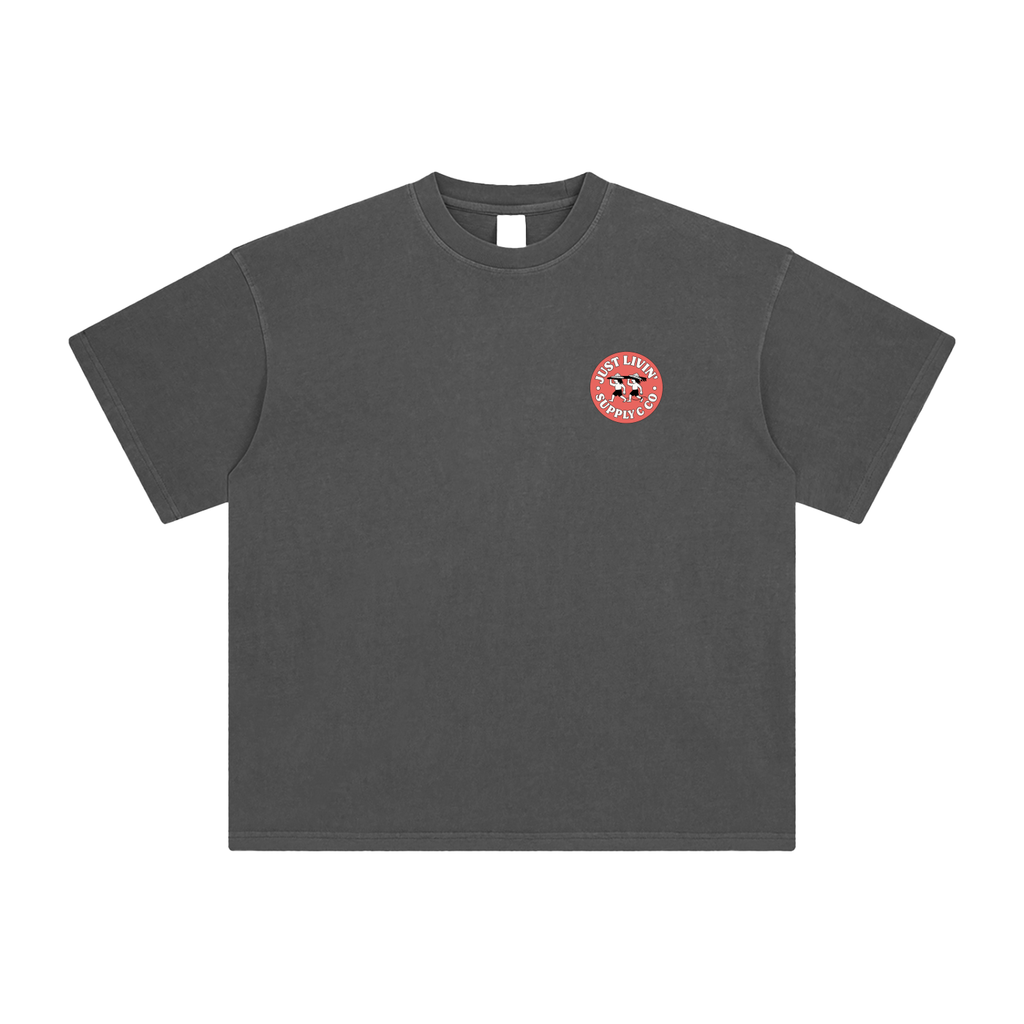 Enzyme Washed T-Shirt