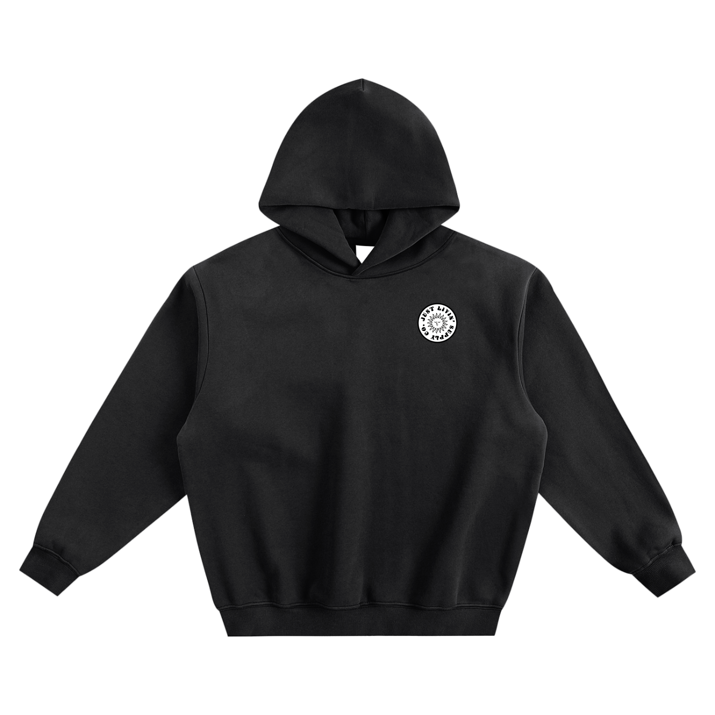 Fleeced Boxy Hoodie