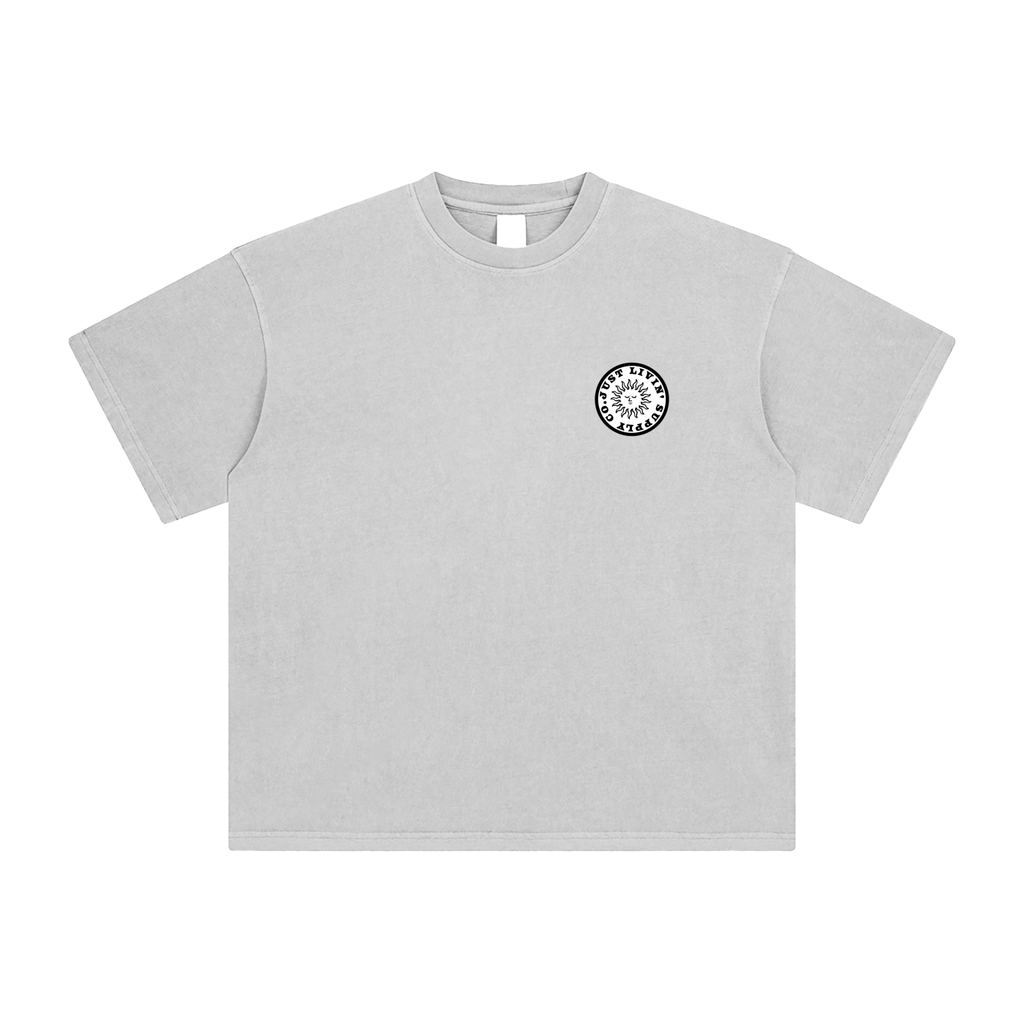 Enzyme Washed T-Shirt