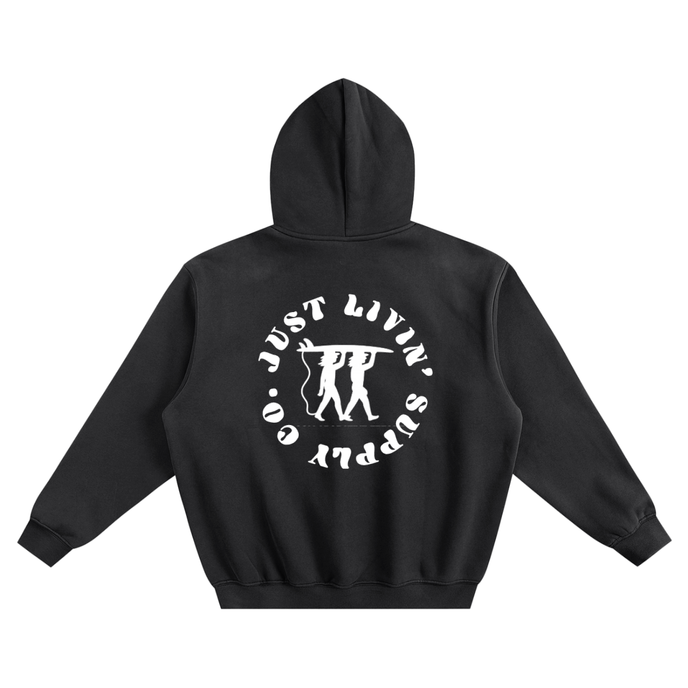 Fleeced Boxy Hoodie