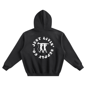 Fleeced Boxy Hoodie